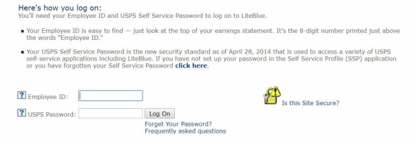 liteblue employee login