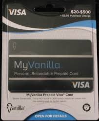 Your Vanilla Prepaid Visa