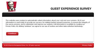 KFC Guest Experience Survey