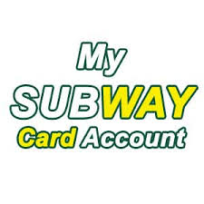 Subway Rewards Card Account