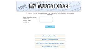 Federal Refund Tracker