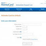 Activate your Walmart Money Card