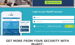 ADT Security Account Portal