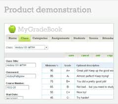 Online Education Grade Book