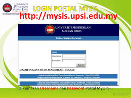 Your UPSI Student Login