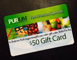 Purium Gift Card