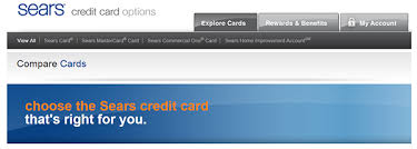 Sears Credit Card Options